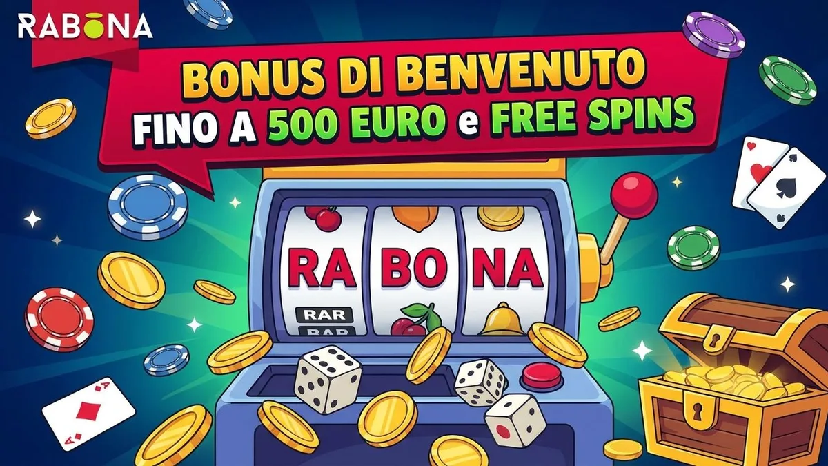 Rabona bonus casino non AAMS