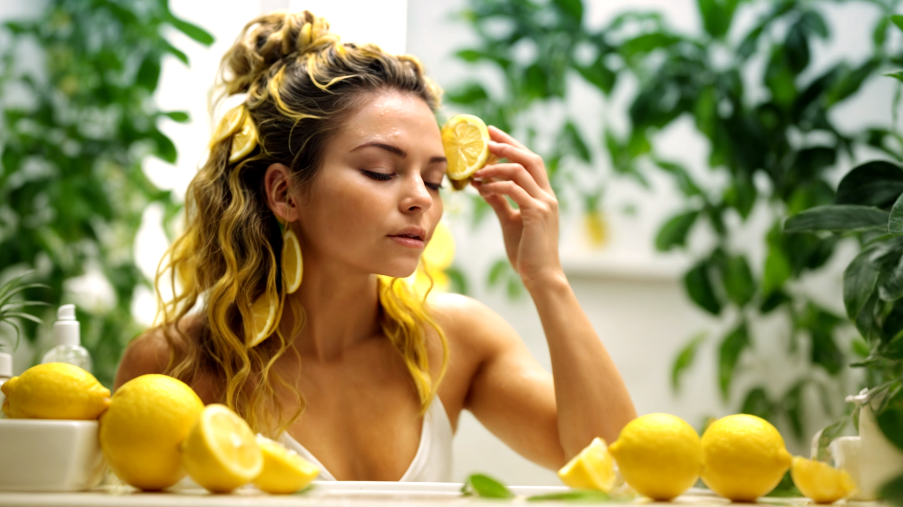 Limoni capelli vitamin C"